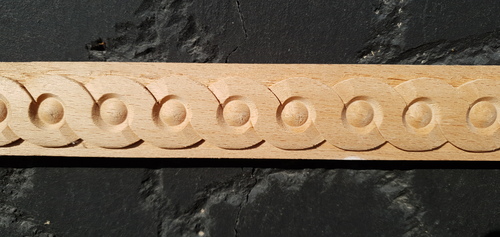 Декоративен Дървен профил Бук натурален