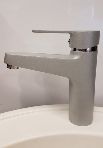 Смесител за Керамична Мивка модел  PE 102 Сив