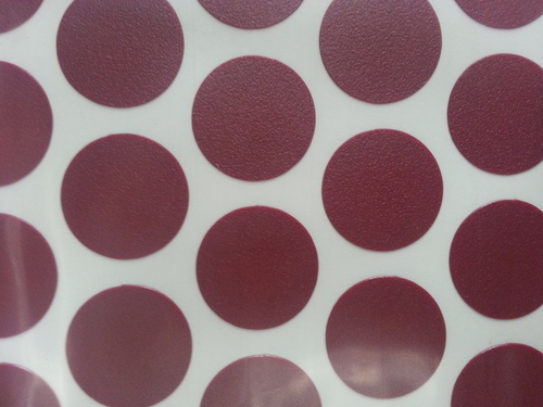 Self colored caps to cover the screws