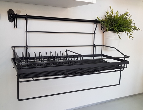 Отцедник за окачване - Антрацит