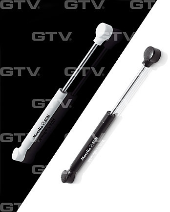 Амортисьор за повдигаща врата Бял LUX  /лесен монтаж и демонтаж/