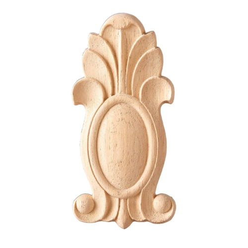 Дървен Орнамент за Декорации, дървена апликация за мебели