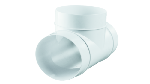 Тройник за кръгли въздуховоди 125Ф