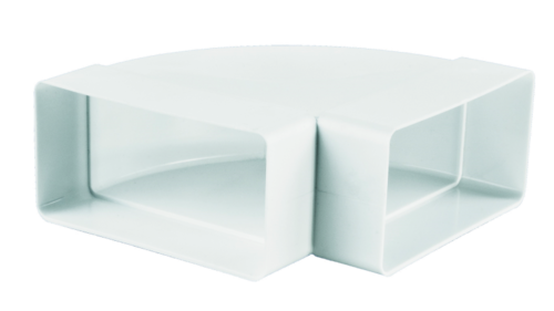 Коляно Хоризонтално за плосък въздуховод