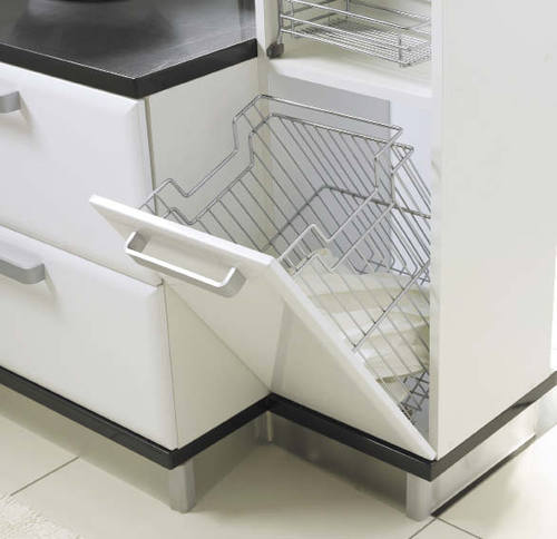 Свалящ се кош за пране за дрехи за вграждане в шкаф