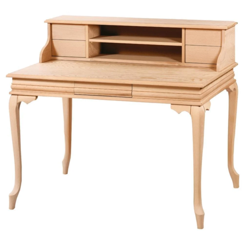 Дървено бюро за офис в античен старинен стил 