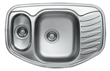 Кухненски мивки от неръждаема стомана - алпака модел EX 171