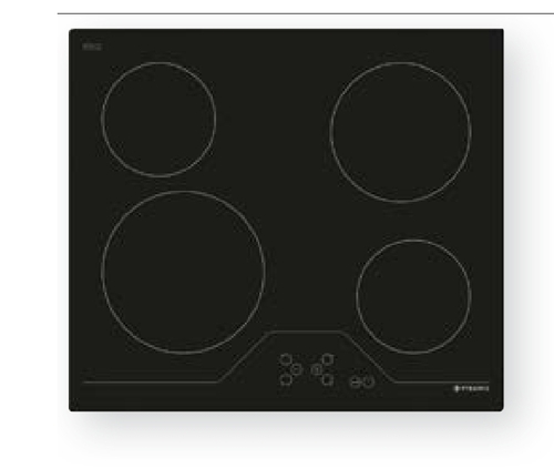 Кухненски Котлони за вграждане в плот Pyramis 59HL 483 сензорен без рамка