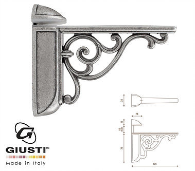 Равтоносач за Стъкло и ПДЧ до 18 мм - Антик Сребро