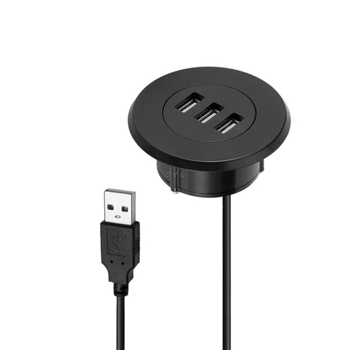USB розетка разклонител за вграждане в плот