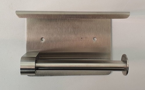 Поставка за Тоалетна Хартия и Телефон - ИНОКС от неръждаема стомана