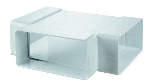 Тройник за плосък въздуховод 60/204