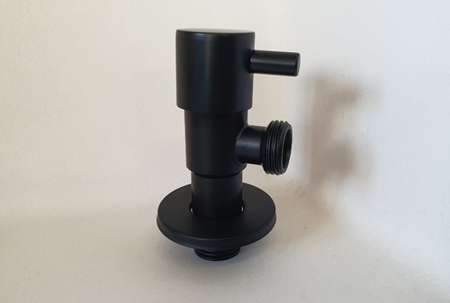 Спирателен кран в черен мат 1/2