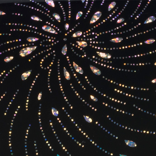 695 Черна капка гланц - 18 мм МДФ с ПВЦ покритие