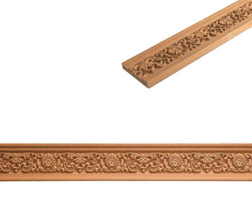 Дървен декоративен профил за мебели и декарации