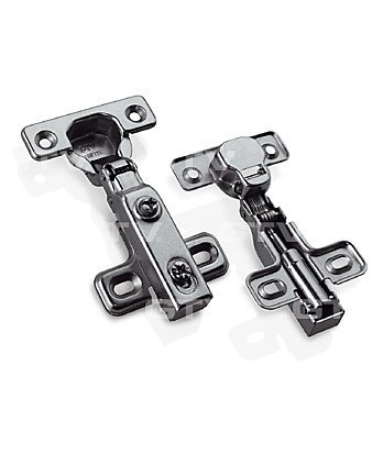 Мебелна панта ф26 мини покрит кант с амортисьор за плавно прибиране