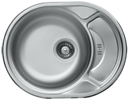 Кухненски мивки от неръждаема стомана - алпака модел EC 158