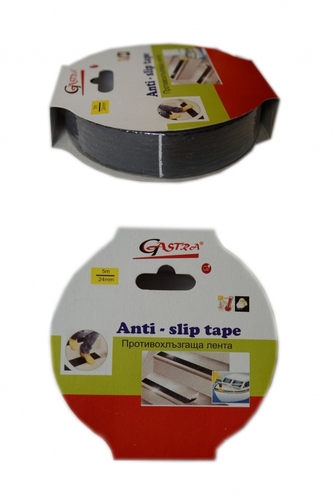 Антихълзгаща Лента 5м / 25мм (Черна)