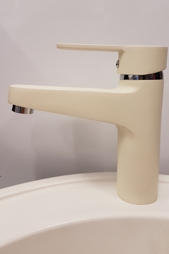 Смесител за Керамична Мивка модел  PE 102 Крем