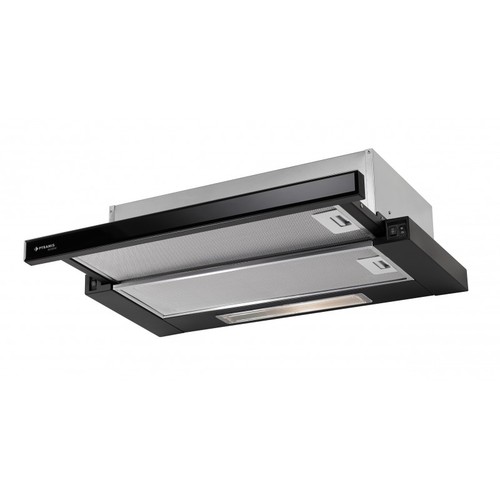 аспиратор pyramis с черно стъкло 60см