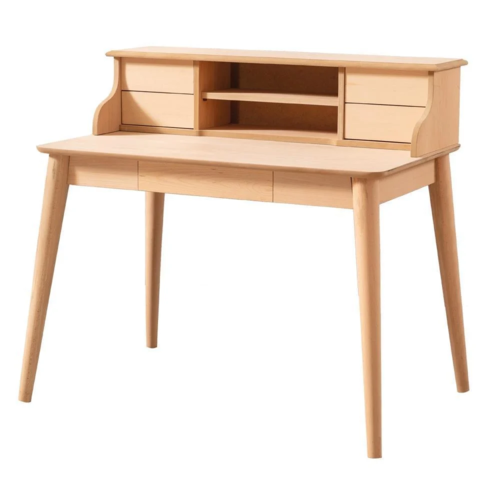 Дървено бюро за офис в античен старинен стил 