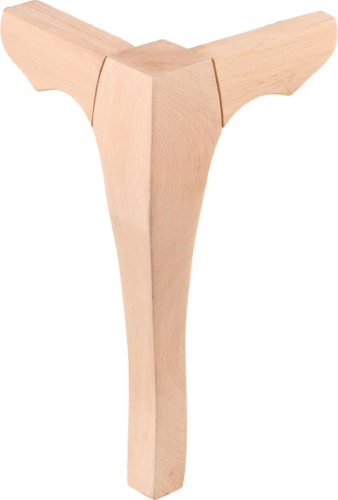 Дървен Крак Кръгъл Конус за Маса, Шкаф, Гардероб, Мебели