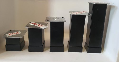 Черно регулируемо краче - 5,8,10,12,15 см.