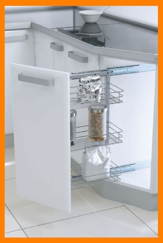 кухненски механизми за скосен ъгъл с плавно прибиране