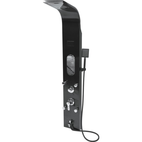 Хидромасажна душ система FALA STEELY 5, Black Titanium