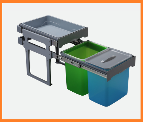 Кош с полица за вграждане в кухня