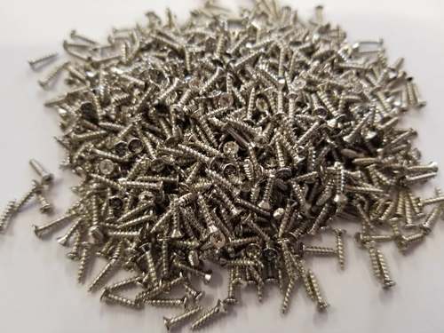 Винтове за Дървени кутии в цвят ХРОМ