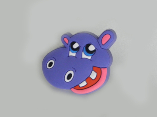 Силиконова Мебелна Дръжка Хипопотам