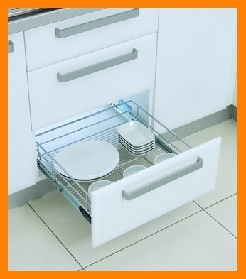 Телено чекмедже плавно прибиране с планка за захващане за чело