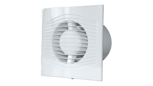 Битов вентилатор DICITI SLIM - Ф100 мм Бял