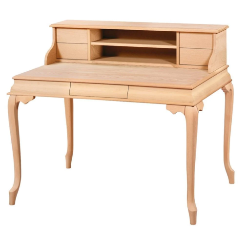 Дървено бюро за офис в античен старинен стил 