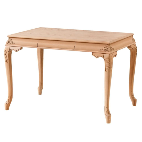 Дървено бюро за офис в античен старинен стил 