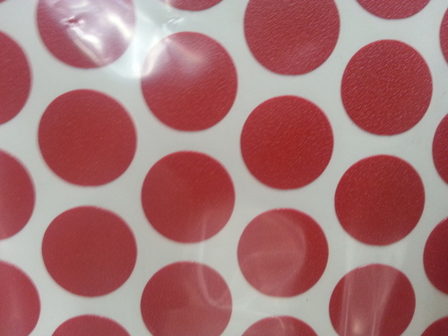 Self colored caps to cover the screws