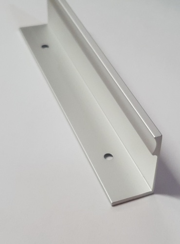 Мебелна Дръжка Алуминиева L образна