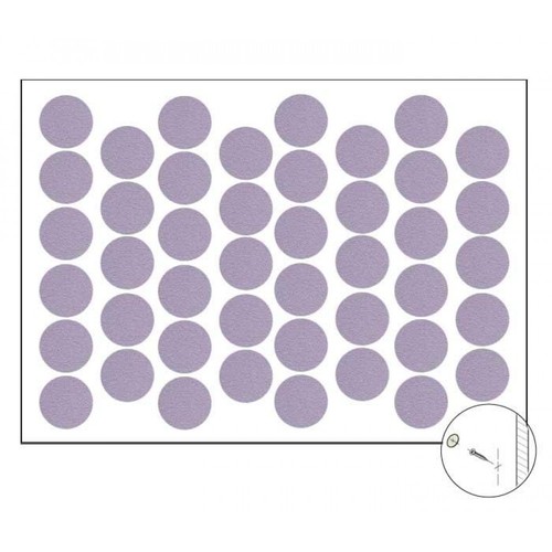 Самозалепваща тапа за покриване на винт лилаво