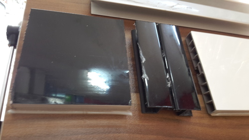 PVC цокъл за кухня 10 см - ЧЕРЕН