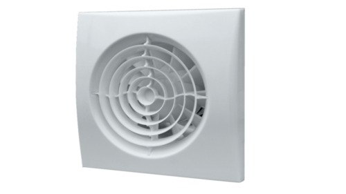 Безшумен вентилатор DICITI AURA Ф125 мм -  Слонова Кост