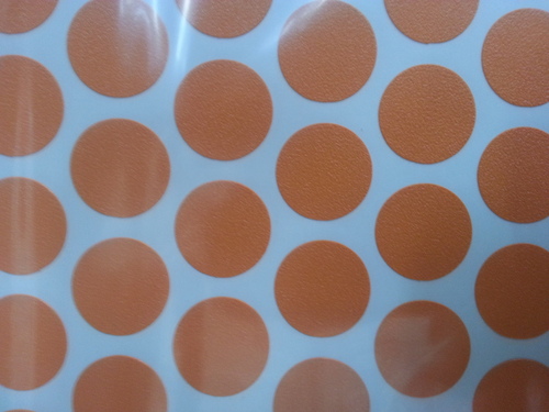 Self colored caps to cover the screws