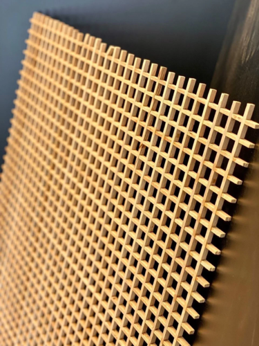 Дървена Решетка за декорация 