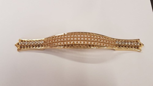 Мебелна Дръжка Златна с Кристал 