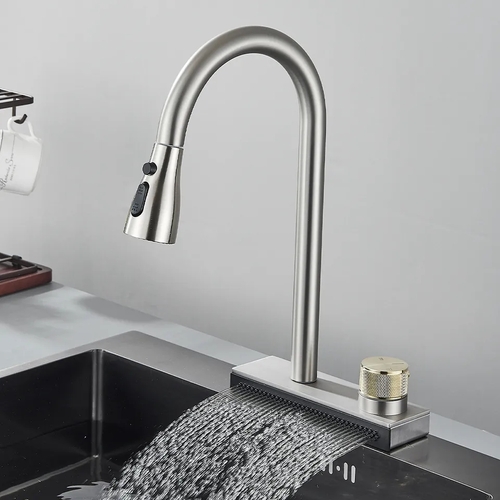 Смесител за Кухня многофункционален в Инокс