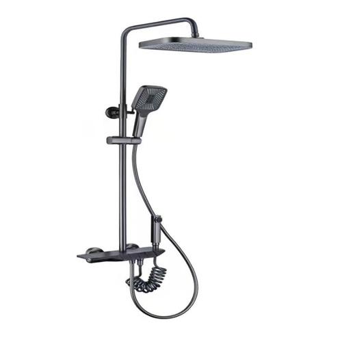 Многофункционален Душ за баня в сив бетонен цвят