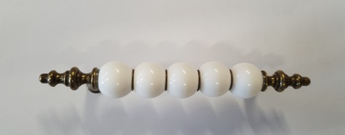 Мебелна Дръжка Керамика с Старинно Злато