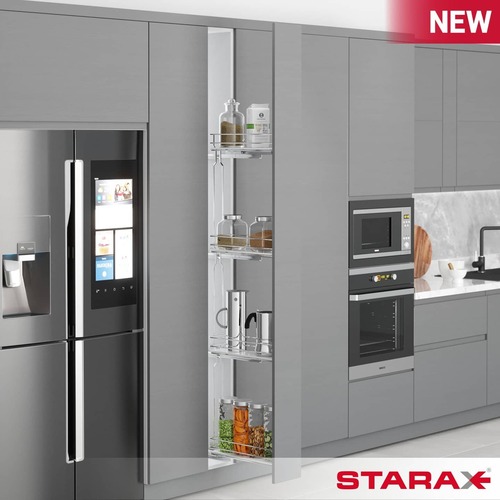 ВЕРТИКАЛНА КОЛОНА ЗА БУТИЛКИ H165СМ ПЛАВНО ЗАТВАРЯНЕ   