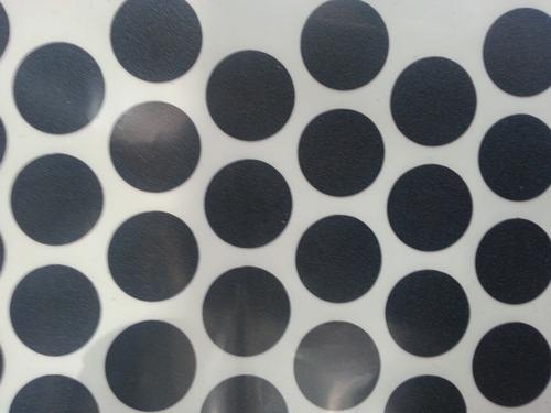 Self colored caps to cover the screws