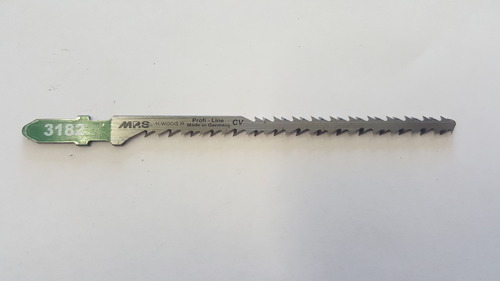 Нож за пробивен трион със зъби напред 115 mm.